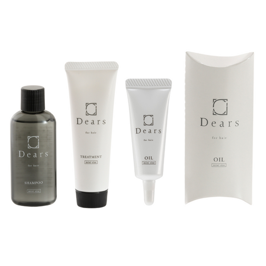 Dears 基礎ヘアケアお試し3点セット/袋付き